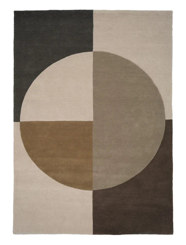 Linie Design Radiality Olive Rug