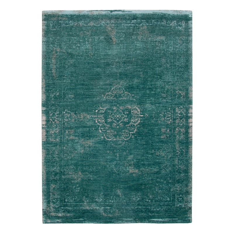 Louis De Poortere Fading World Medallion Rugs 8258 Jade Green