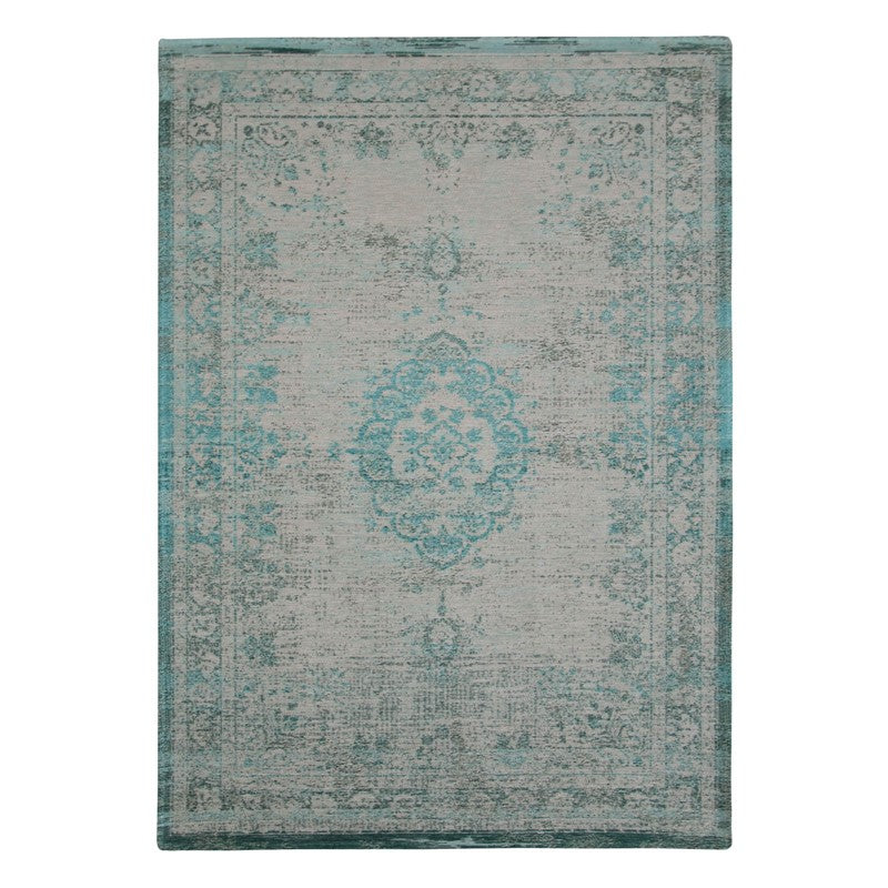 Louis De Poortere Traditional Fading World Medallion Designer Rugs 8259 Jade Oyster