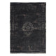 Louis De Poortere Fading World Medallion Rugs 8263 Mineral Black