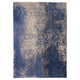 Louis De Poortere Modern Abstract Mad Men Cracks 8629 Rug in Abyss Blue