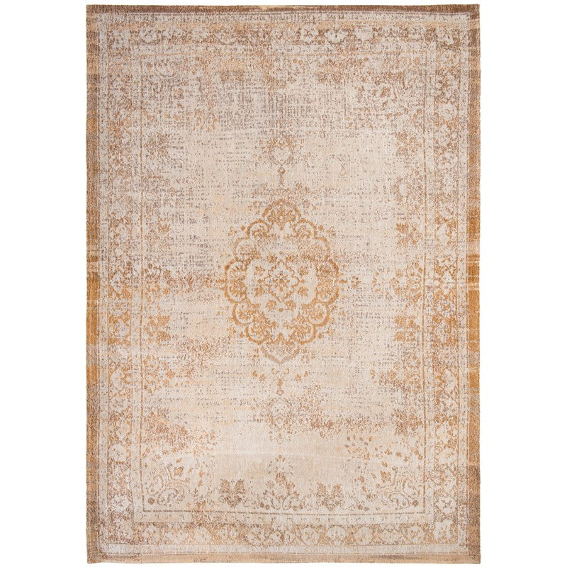 Louis De Poortere Traditional Fading World Medallion Designer Rugs 9067 Salmon