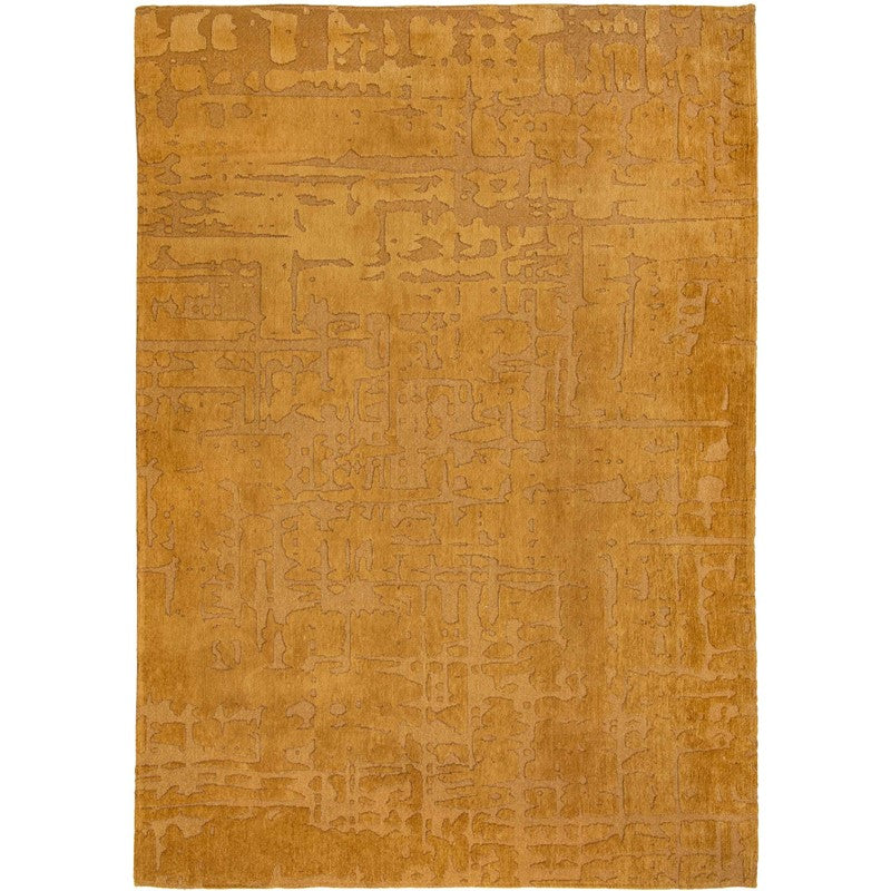 Louis De Poortere Abstract Structures Baobab Rugs 9201 in Madagascar Gold