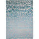 Louis De Poortere Modern Abstract Mad Men Dedalo Rugs 9203 in Blue Marine