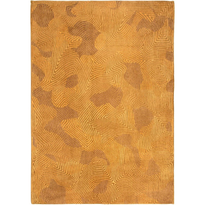 Louis De Poortere Meditation Coral Rug 9226 in Jelly Gold