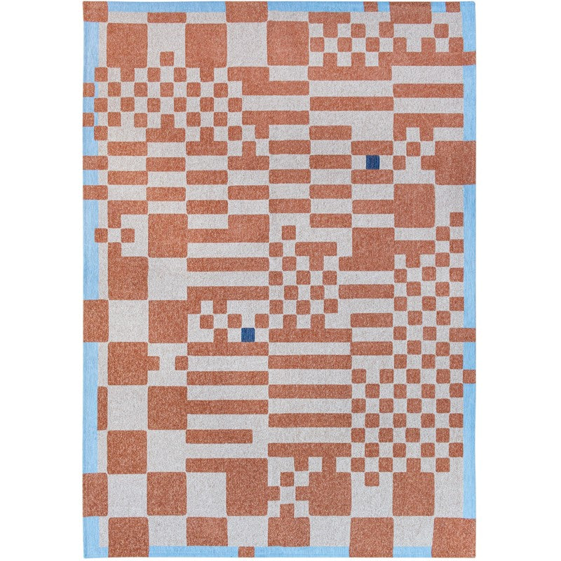 Louis De Poortere Designer Chess Rugs in 9341 Nude