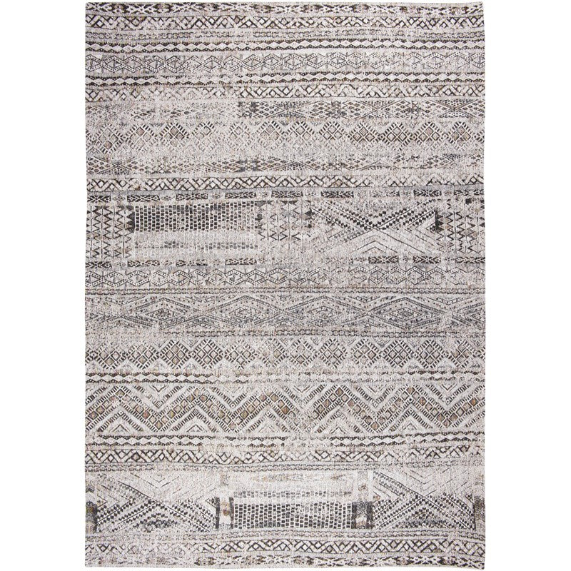 Louis De Poortere Designer Kilim Rugs in 9114 Medina White