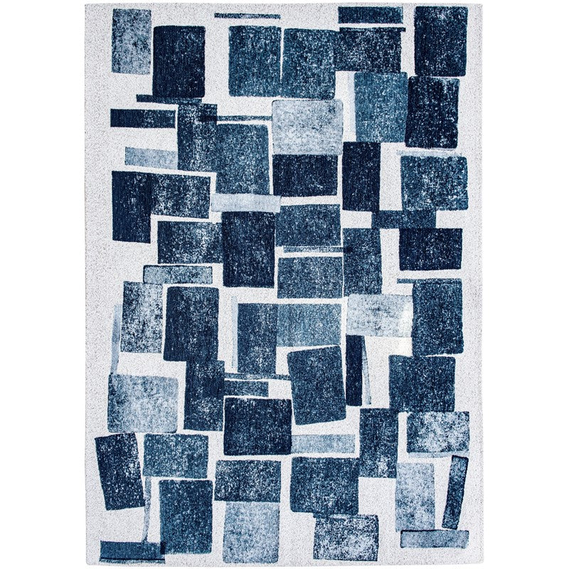 Louis De Poortere Designer Lucia Rugs in 9355 Ice Blue