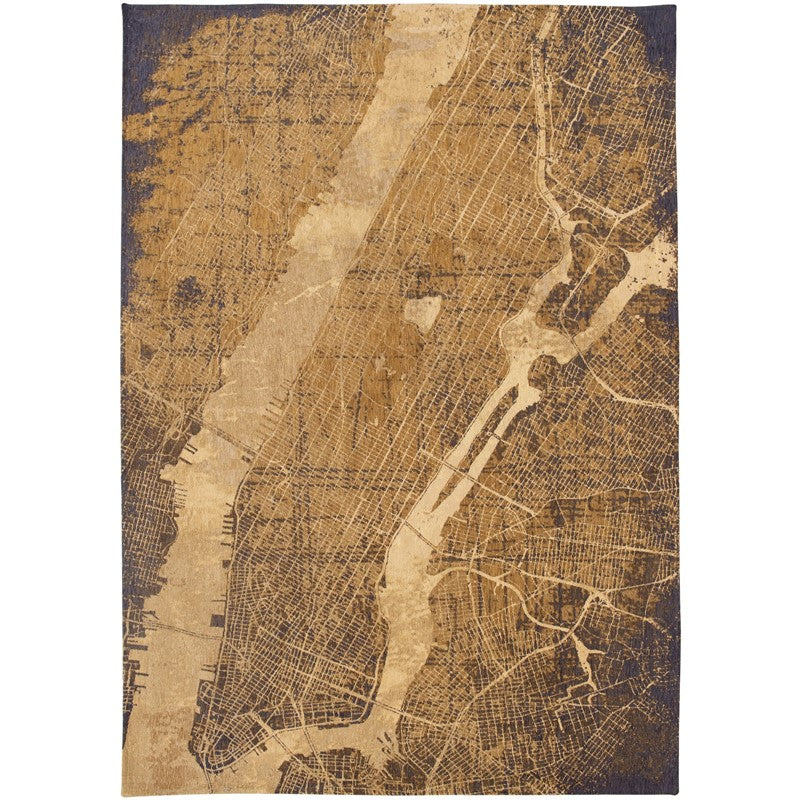 Louis De Poortere Designer New York Rugs in 9315 Gatsby Gold