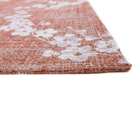 Louis De Poortere Designer Sakura Rugs in 9371 Copper Pink