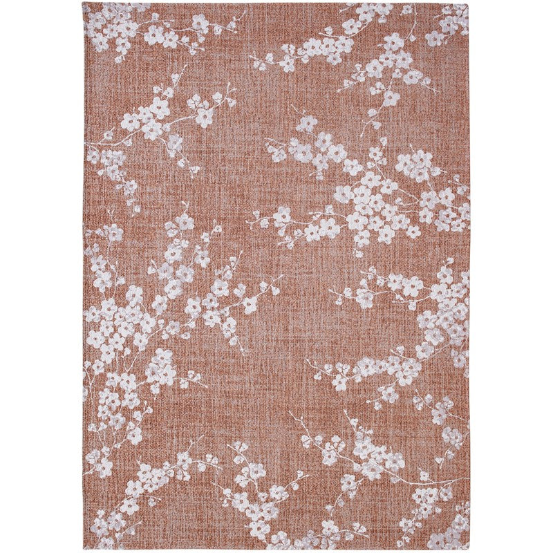 Louis De Poortere Designer Sakura Rugs in 9371 Copper Pink