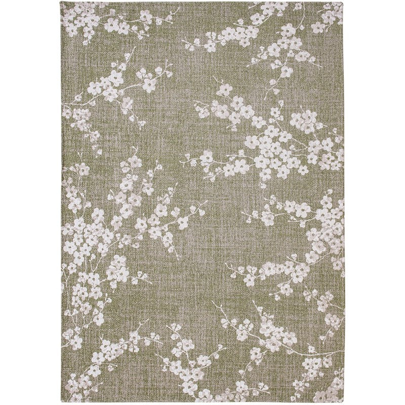 Louis De Poortere Designer Sakura Rugs in 9372 Wet Garden