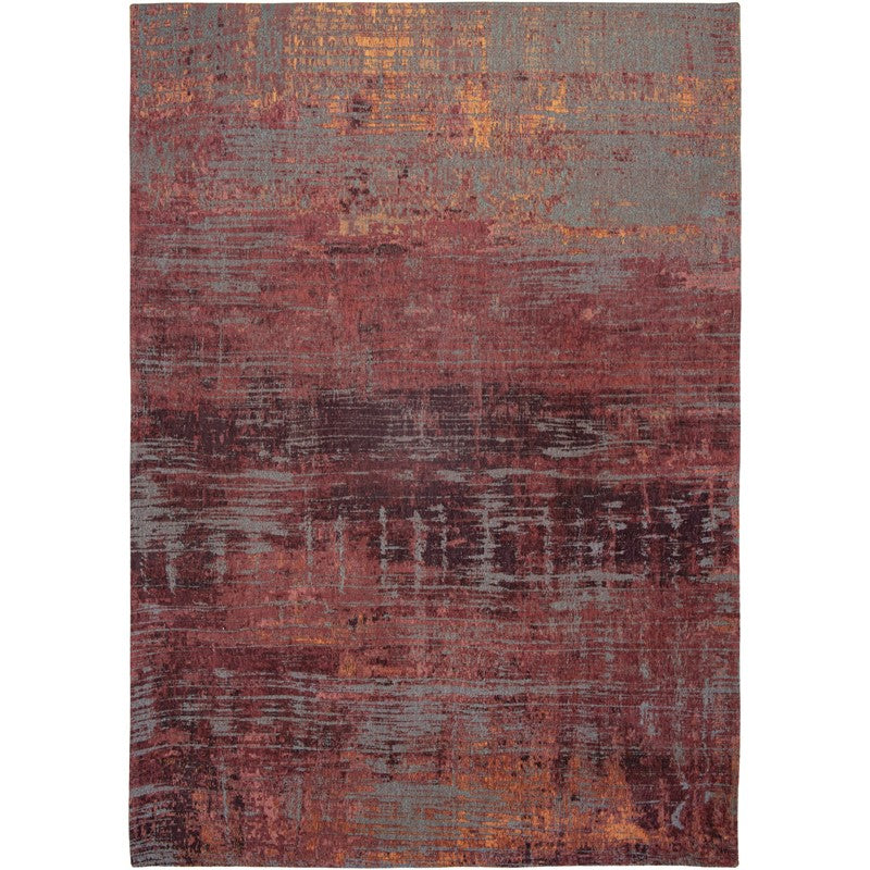 Louis De Poortere designer Streaks rugs in 9125 Nassau Red